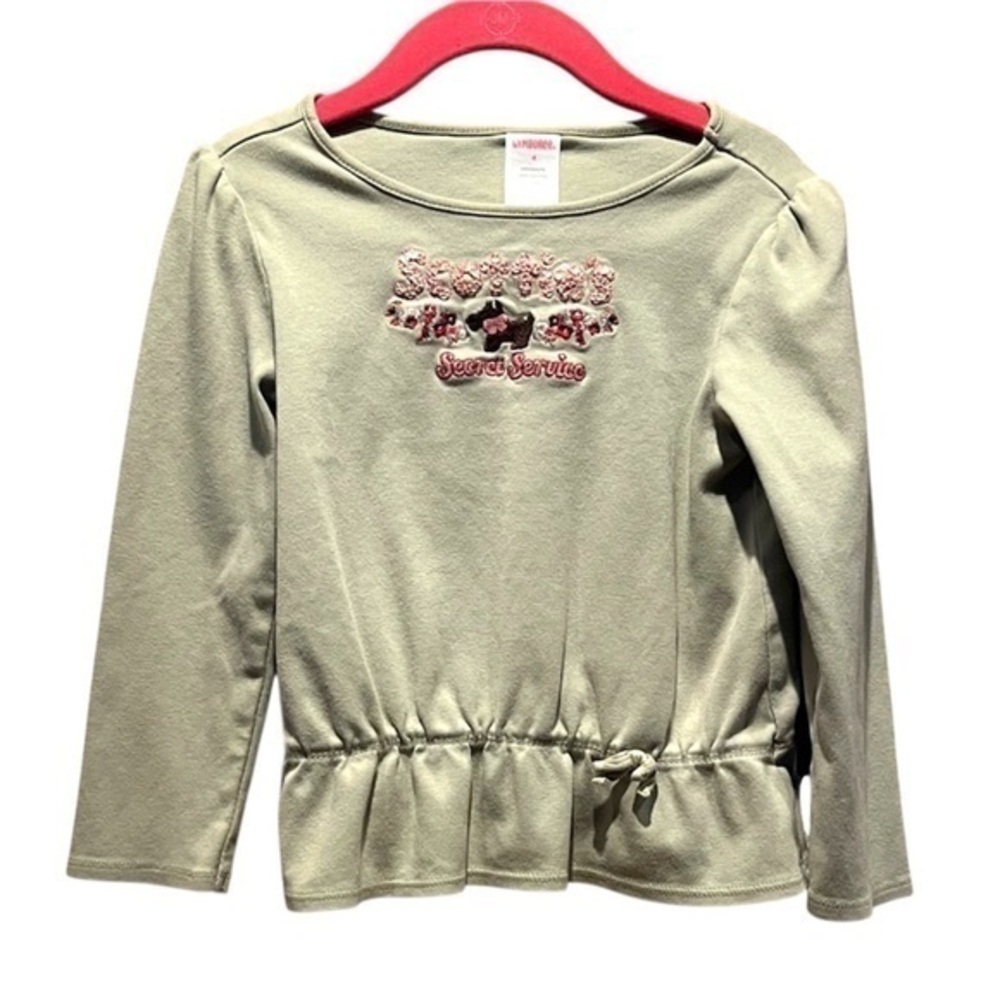 Gymboree Girl’s “Girl Detective” Scottie’s Secret Service Top Size 4